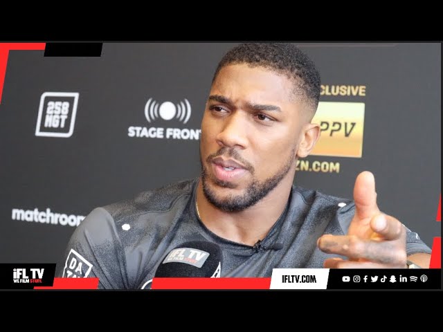 iFL TV interview with Anthony Joshua
