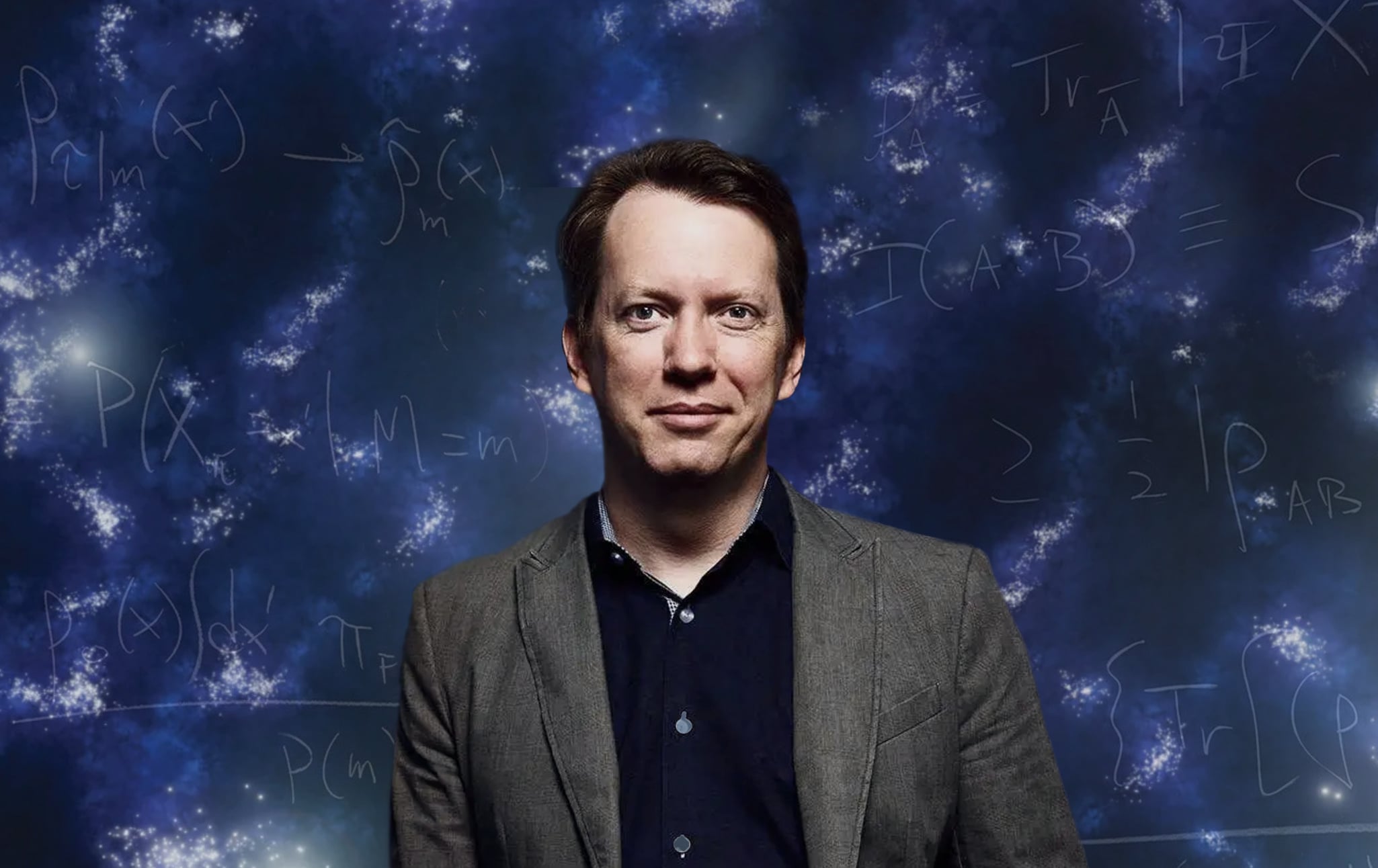 Physicist Sean Carroll in a portrait photo