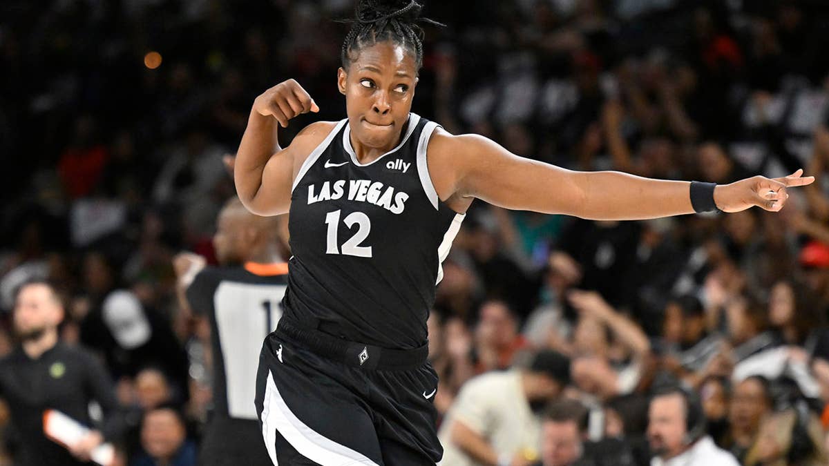 Las Vegas Aces guard Chelsea Gray.