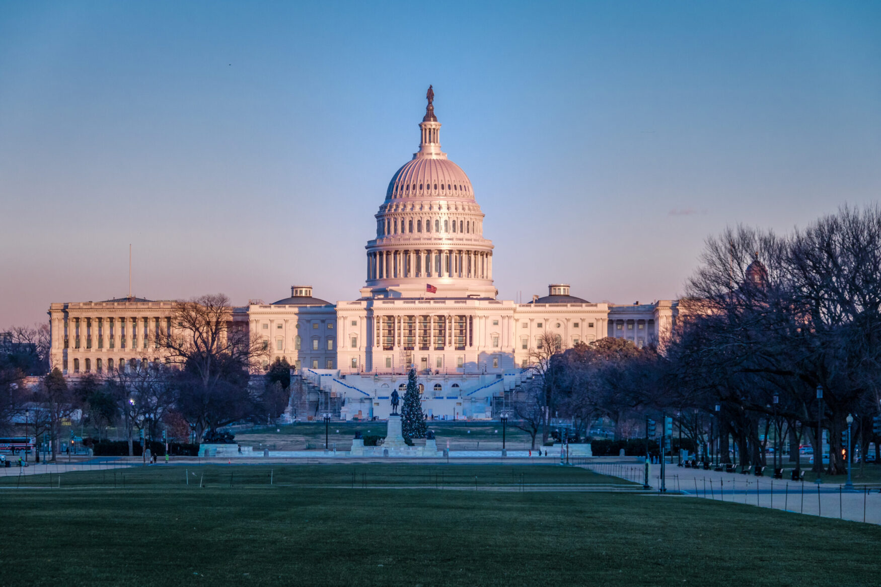 The U.S. Capitol building in Washington, D.C., photographed in daylight