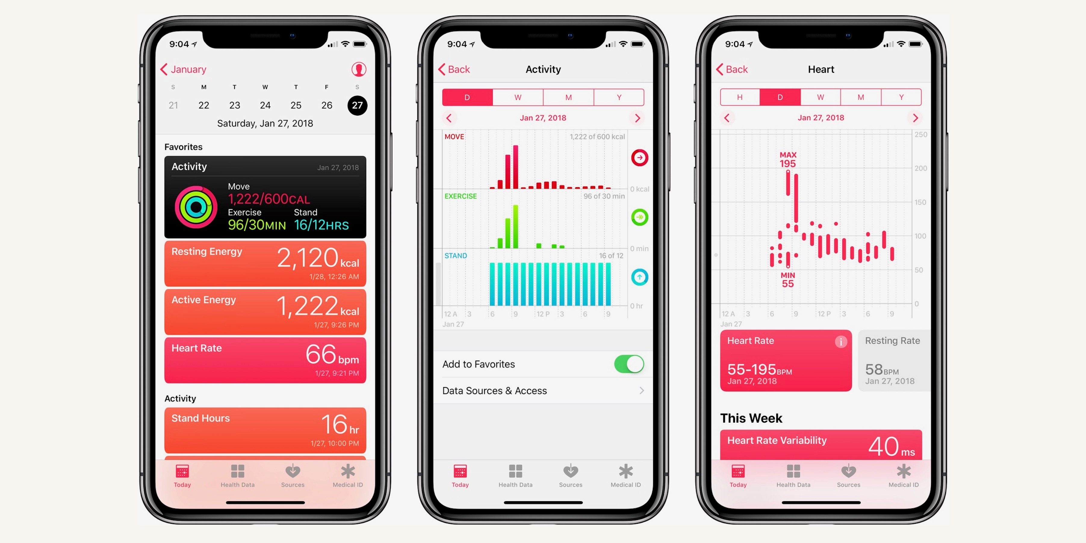 The Apple Health app open on an iPhone