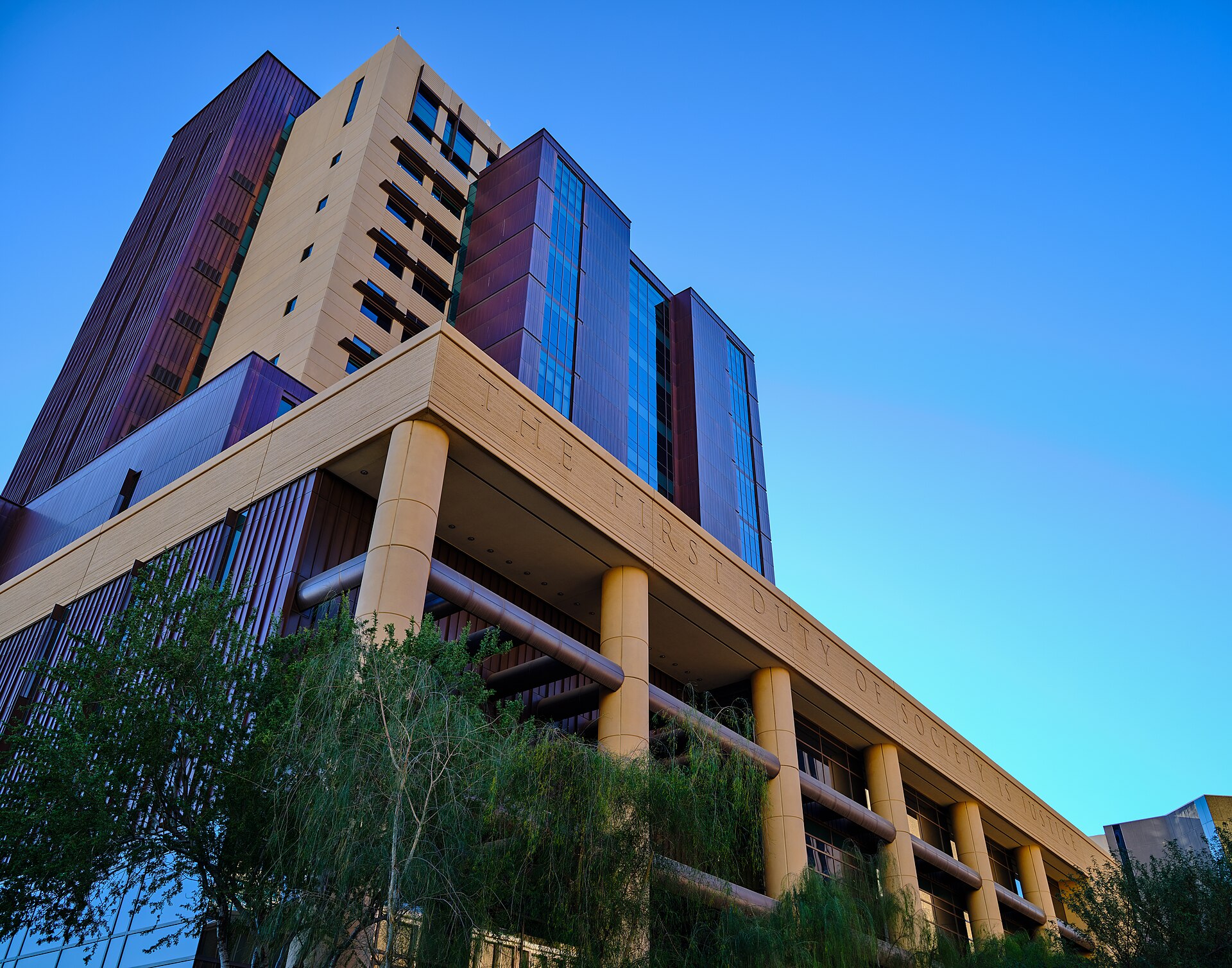 The Superior Court of Maricopa County in Phoenix — where the AG's Botanic Tonics consumer-fraud suit was filed in September