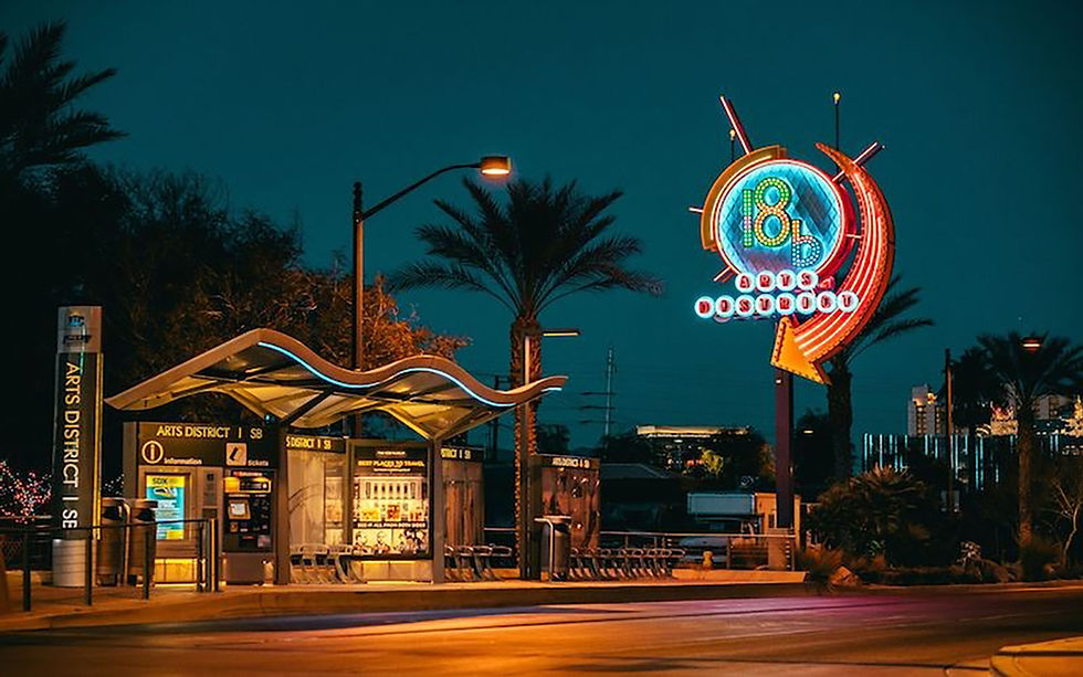 The 18b Las Vegas Arts District in downtown Las Vegas