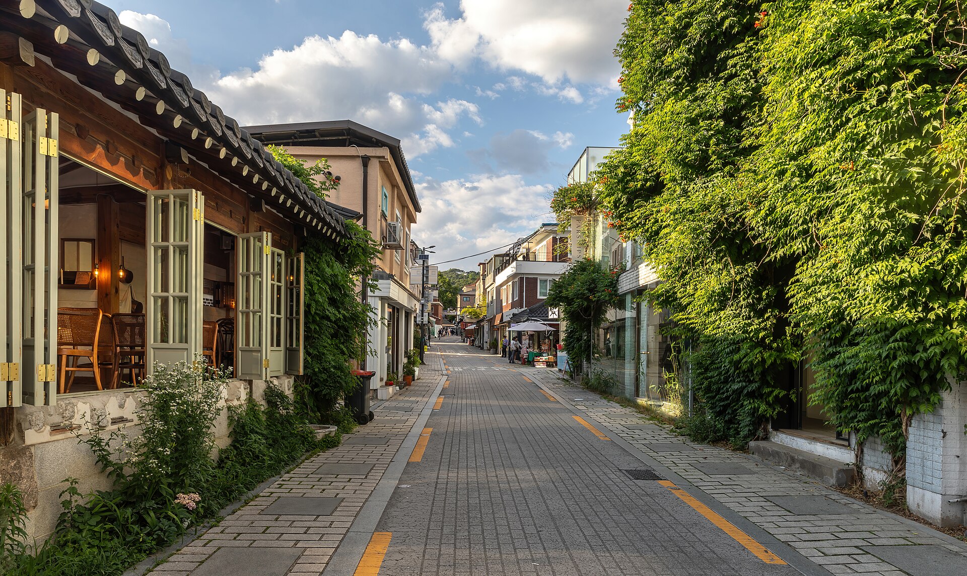 A street in Seoul, South Korea (file photo)