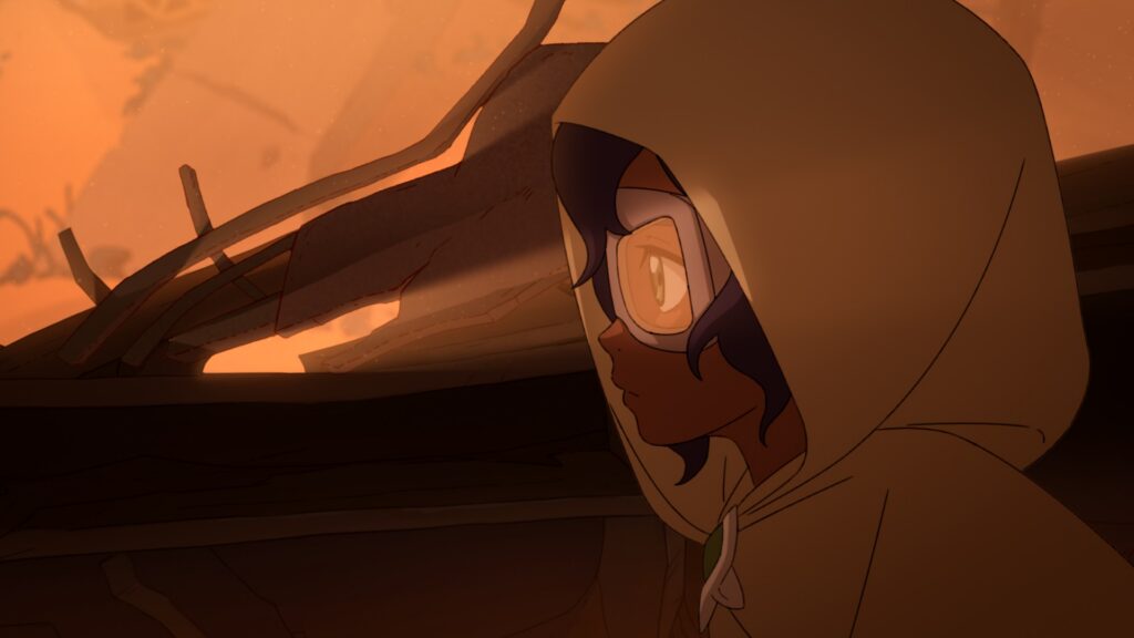 Pavi in Avatar: Seven Havens, the new Paramount+ animated series (official still)