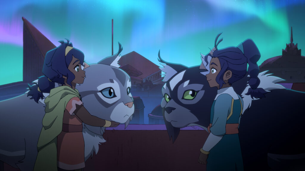 Pavi, Geet and Nisha in Avatar: Seven Havens (official still)