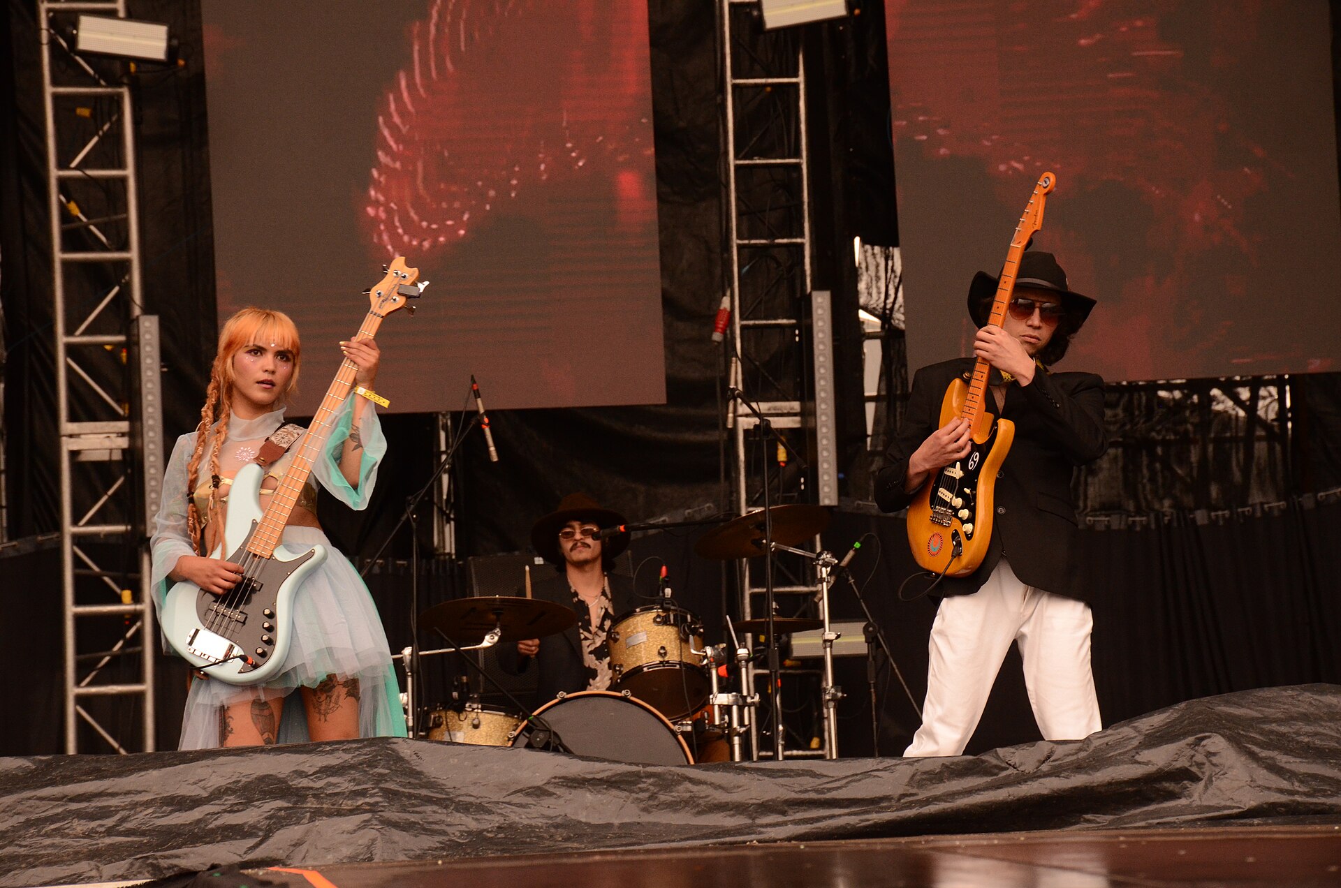 BALTHVS performing live at Rock al Parque in Bogotá
