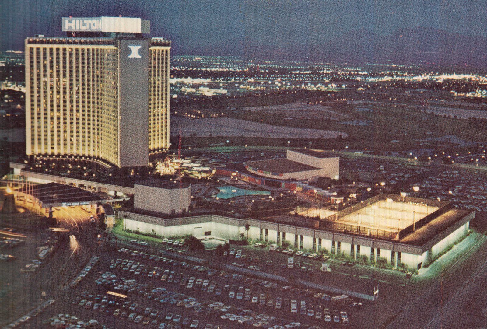 The Las Vegas Hilton in the 1970s