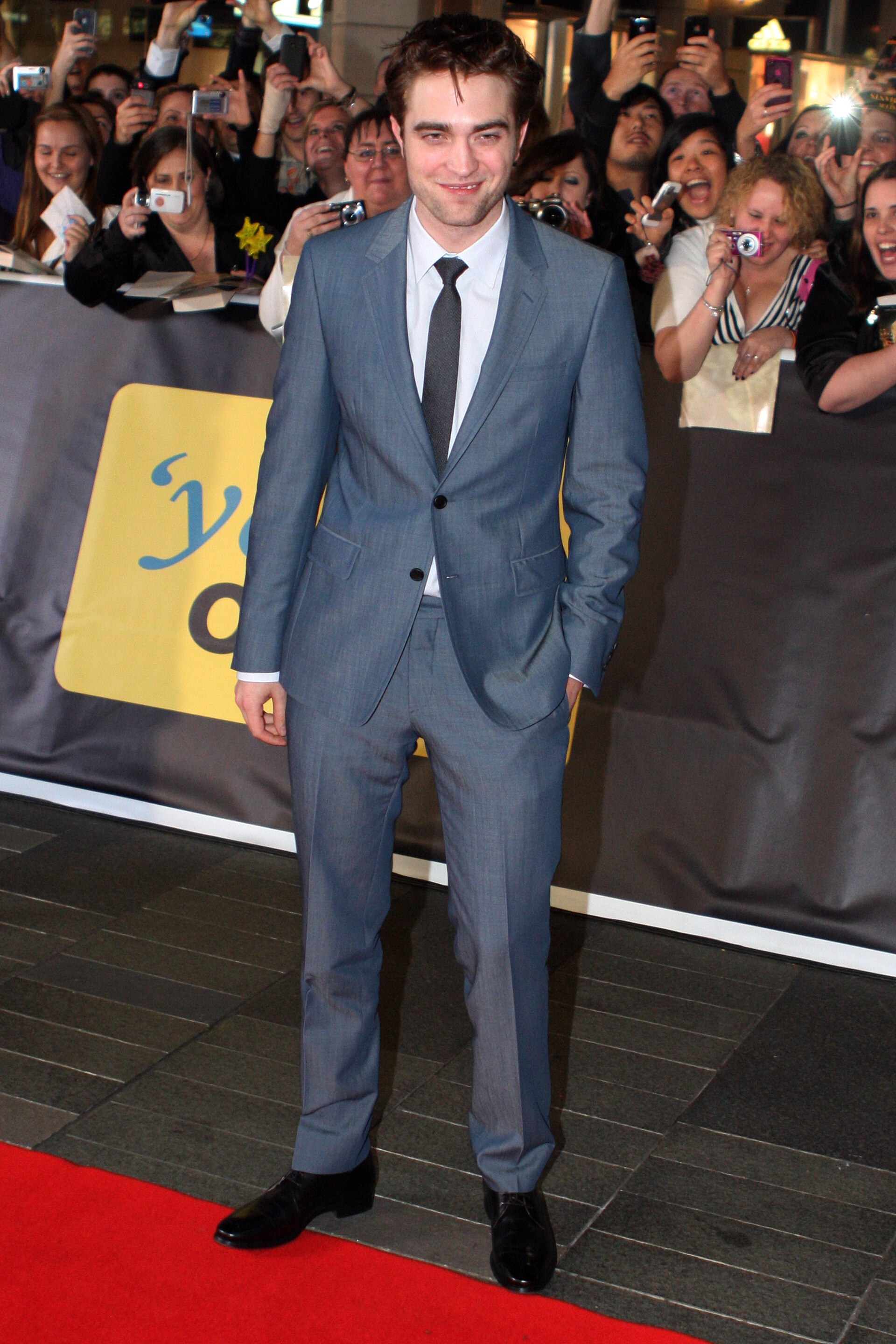 File photo of actor Robert Pattinson, star of The Batman Part II, at a film premiere