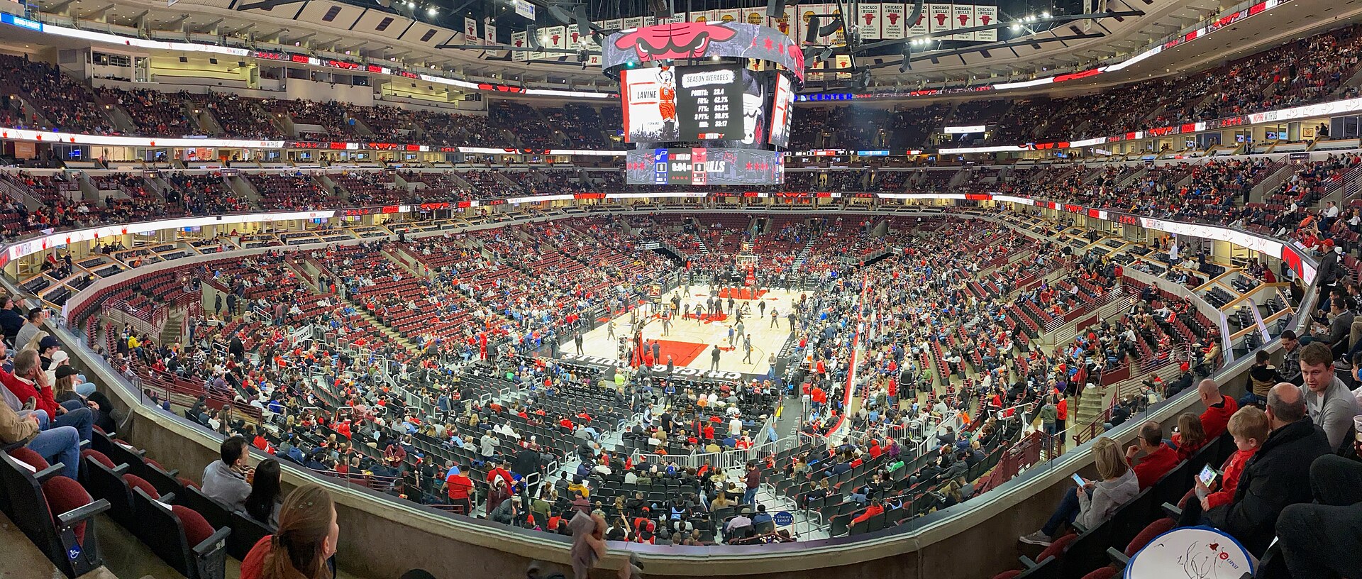 The United Center in Chicago