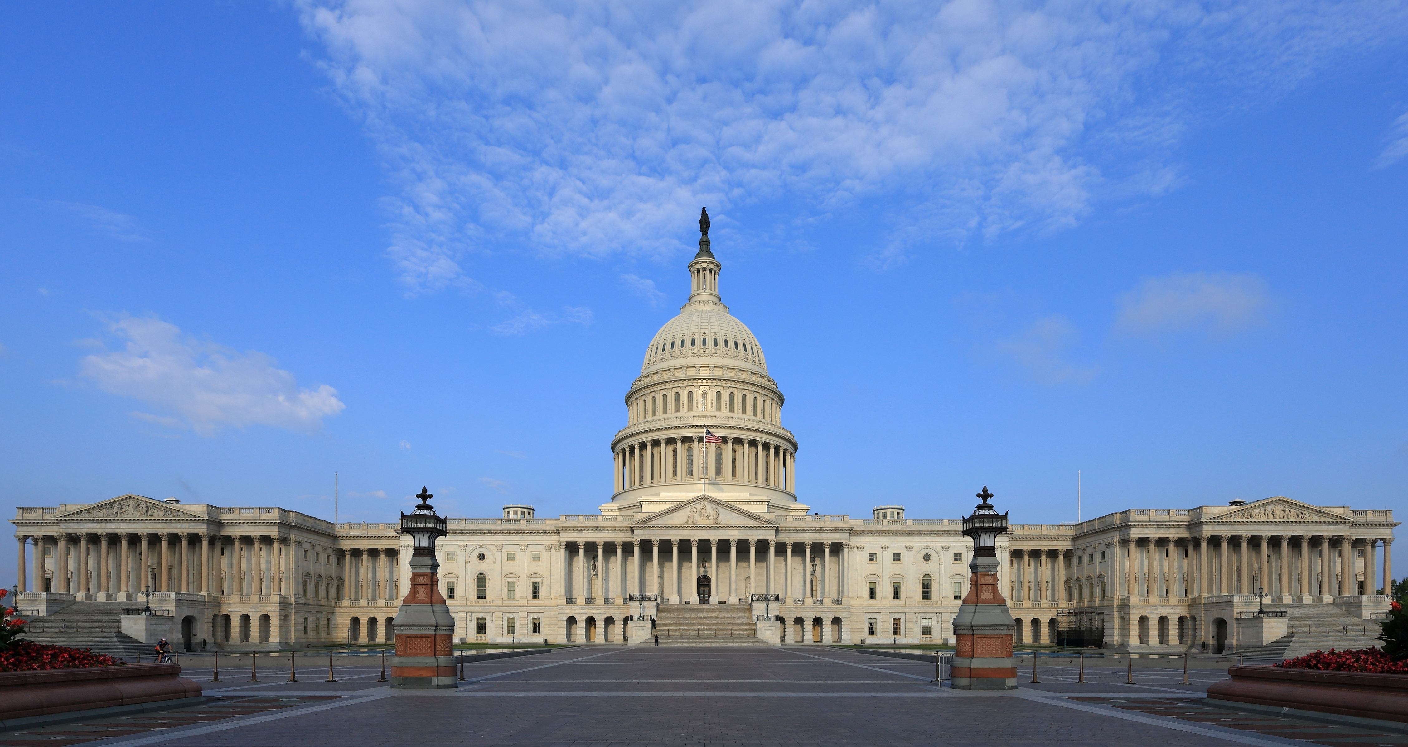 The U.S. Capitol in Washington, D.C. in daylight