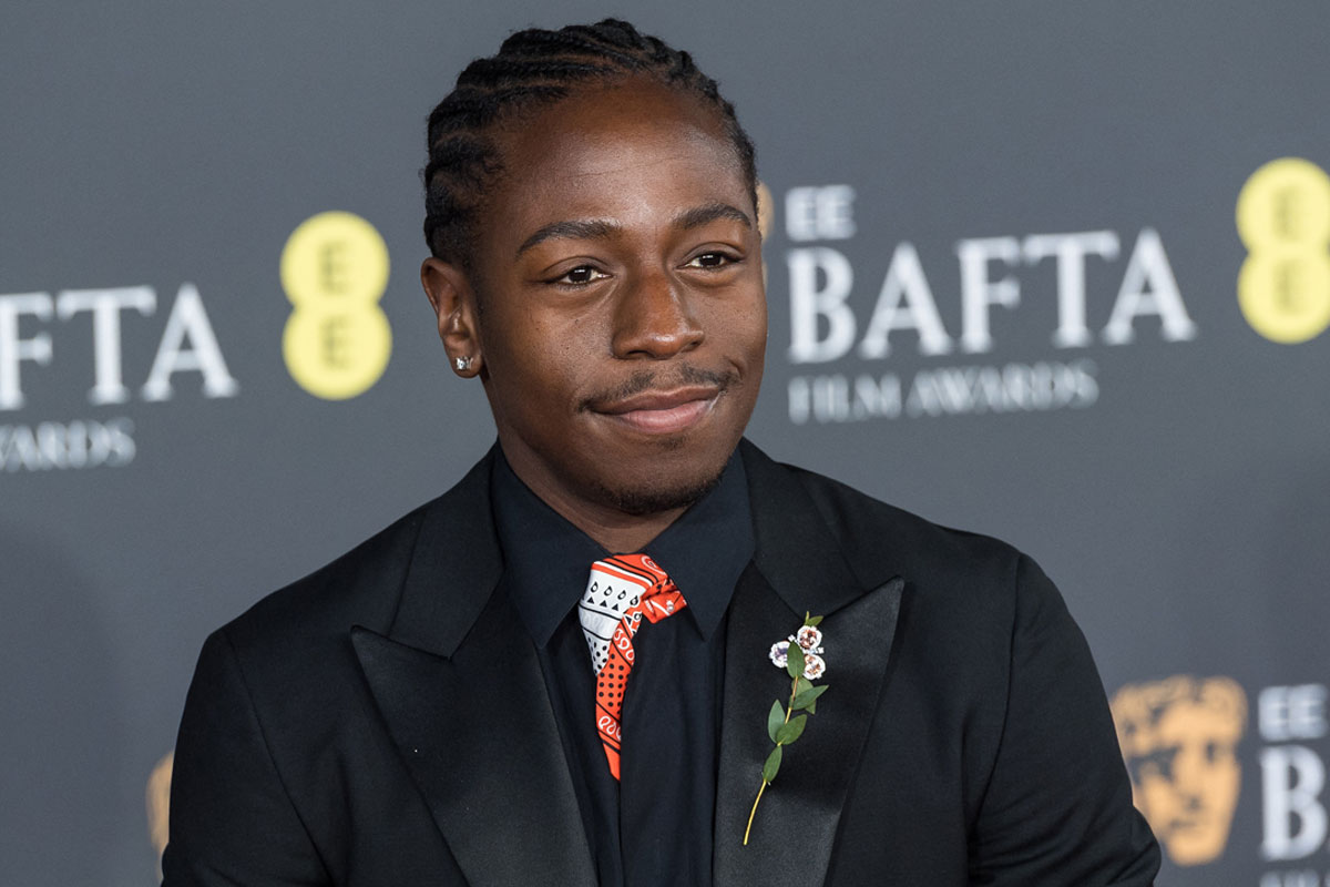 David Jonsson at the BAFTA Film Awards — the actor cast as the adult Prince T'Challa II in Black Panther 3