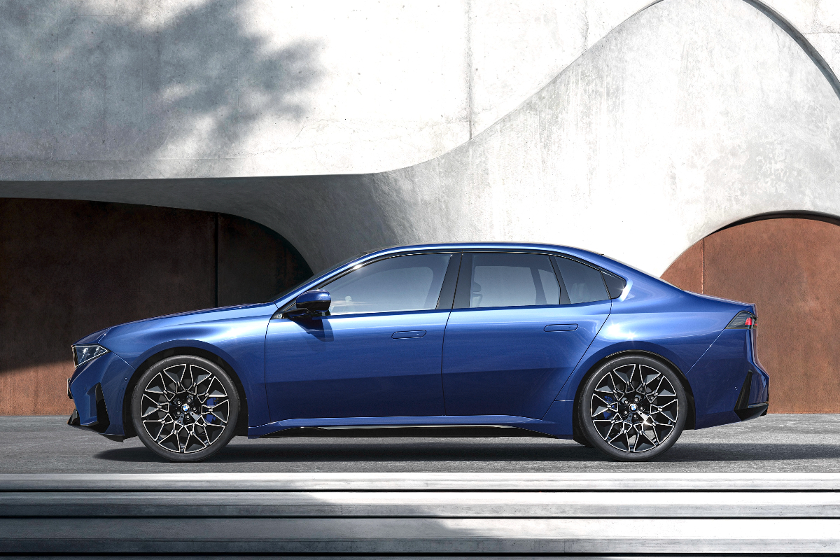 The new BMW i3 in profile