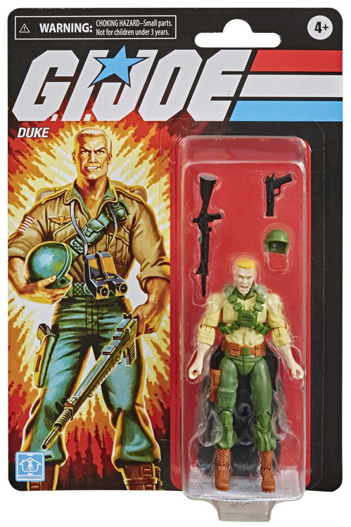 G.I. Joe Retro Collection Duke action figure from Hasbro