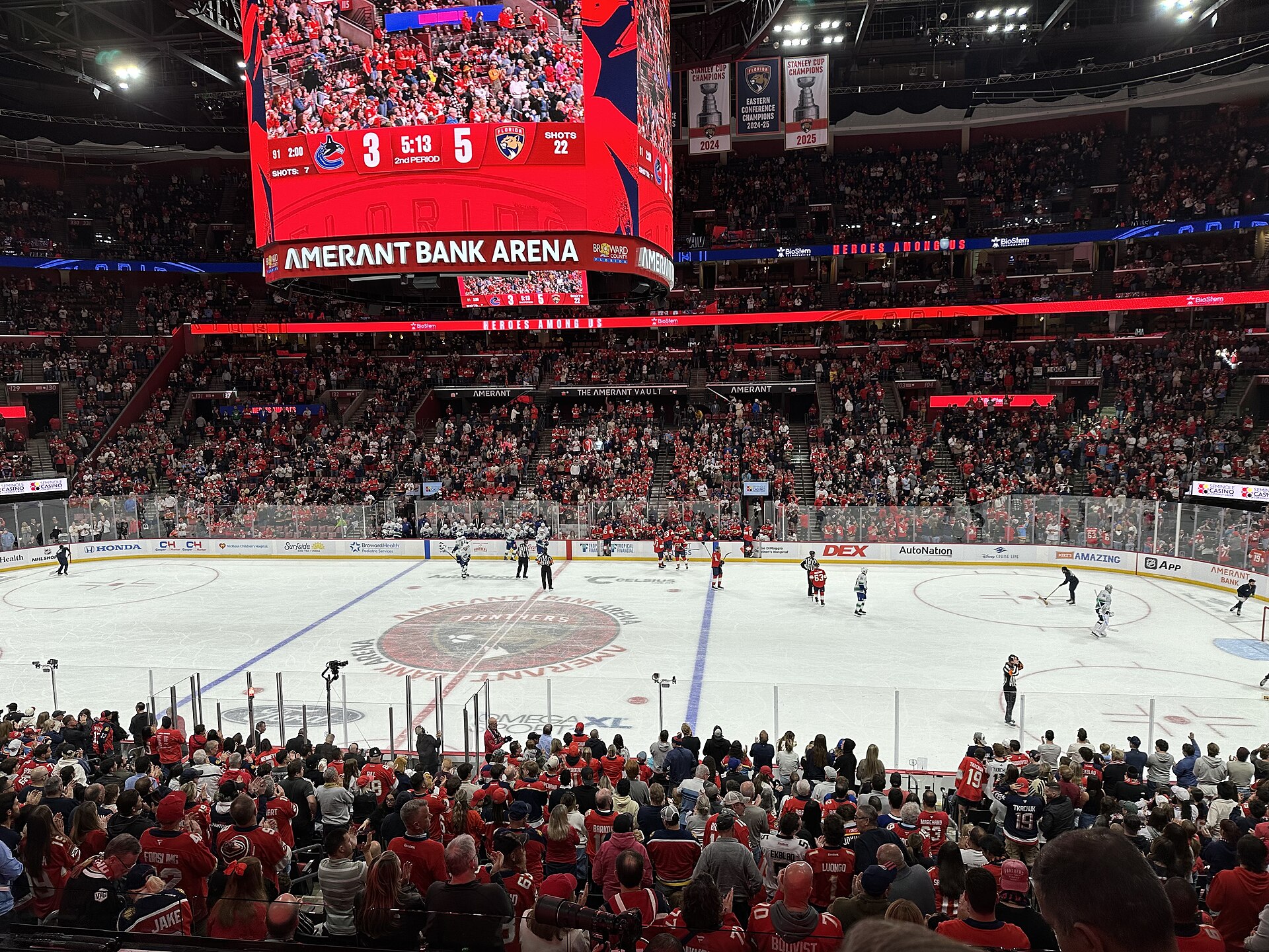 Amerant Bank Arena in Sunrise, Florida (file photo)