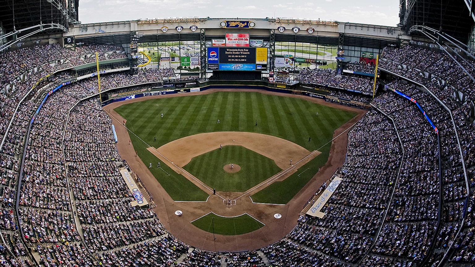American Family Field, home of the Milwaukee Brewers