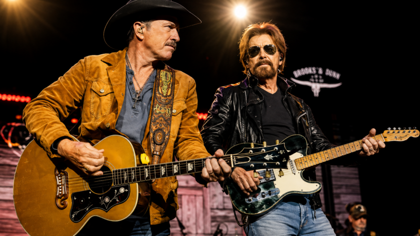 Brooks and Dunn concert poster art