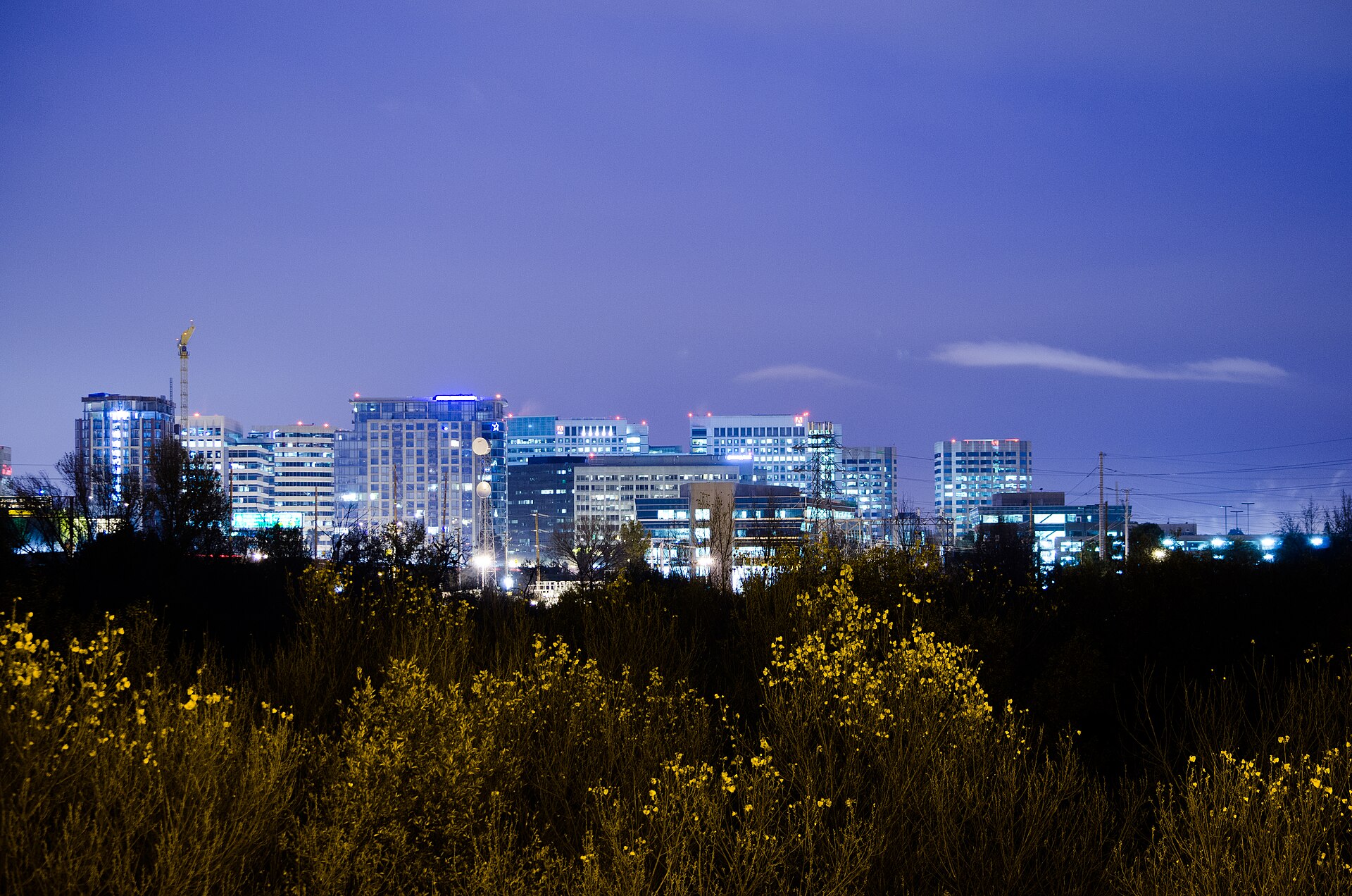 San Jose at night (file photo)