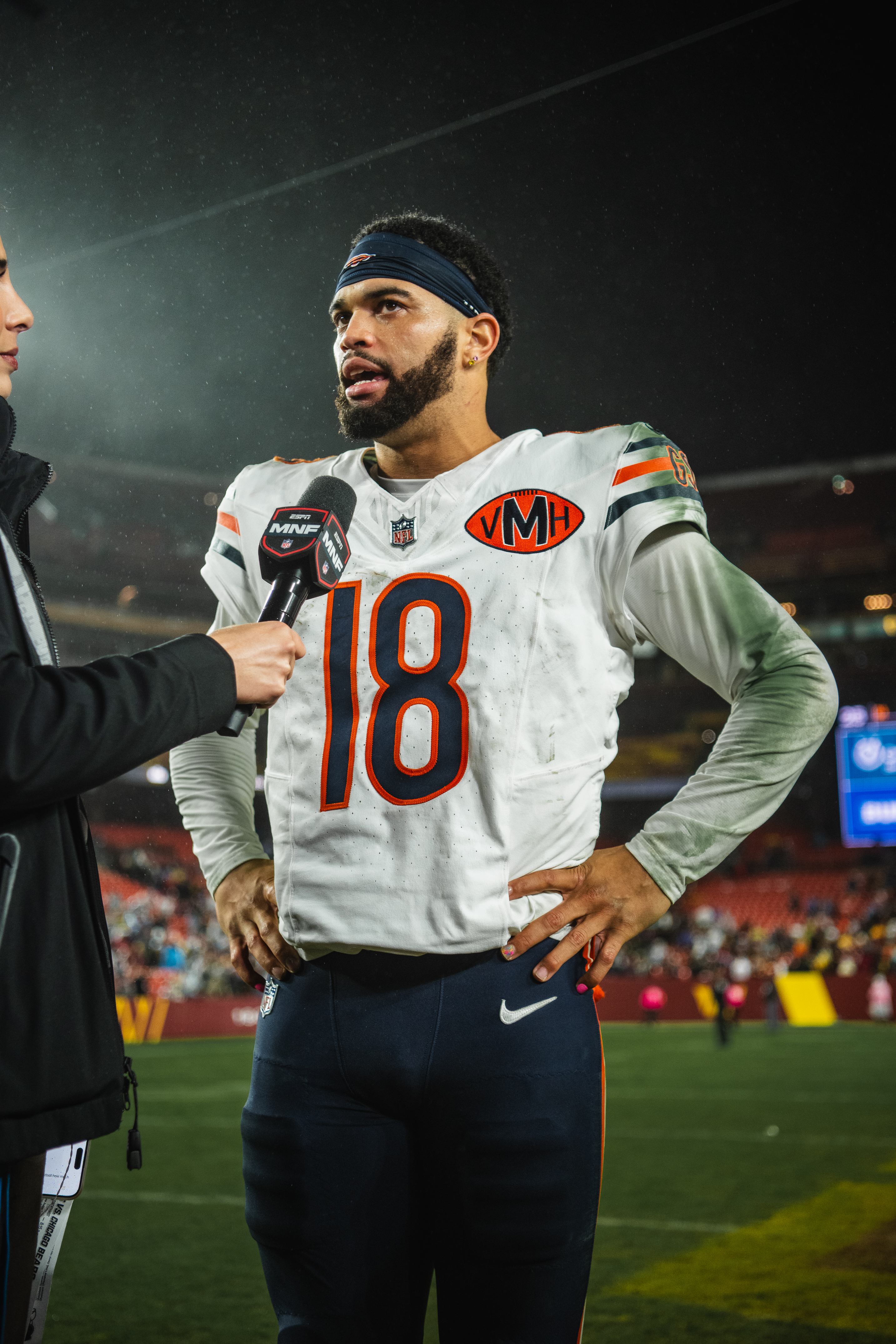 Chicago Bears quarterback Caleb Williams (file photo)