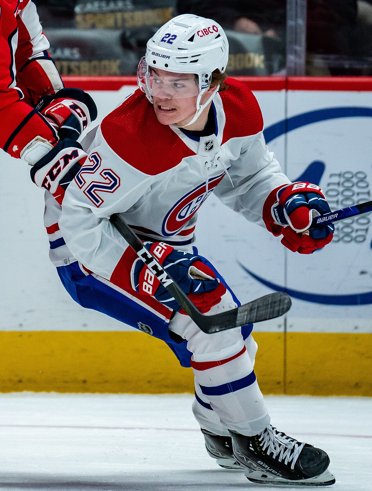 Montreal Canadiens forward Cole Caufield (file photo)