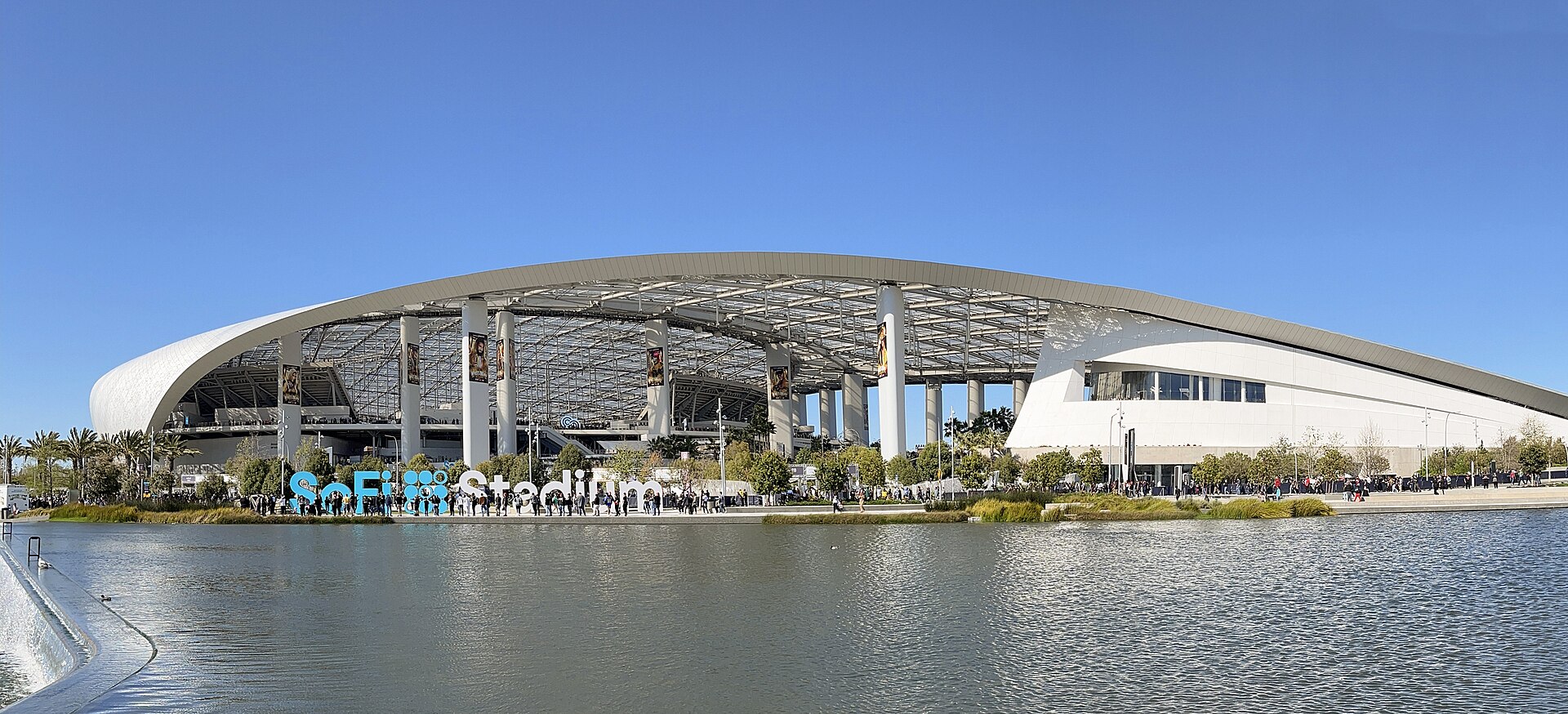 SoFi Stadium, home of the Los Angeles Chargers