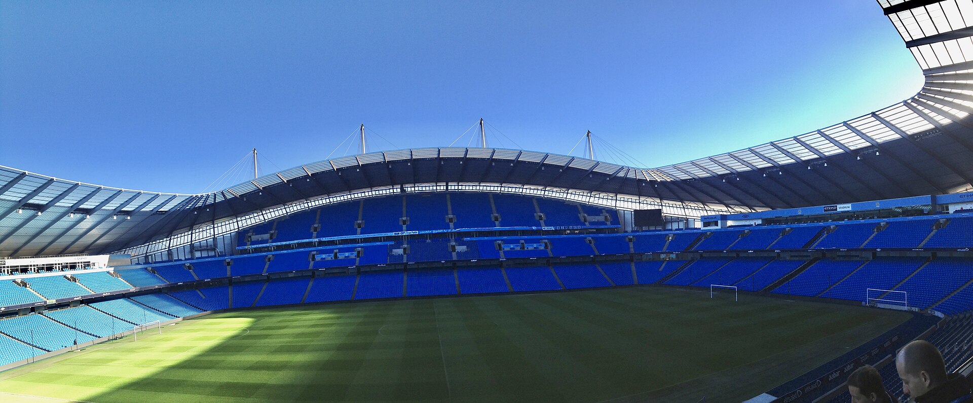 Etihad Stadium in Manchester, home of Manchester City, where Saturday's Premier League match against Ipswich Town was played