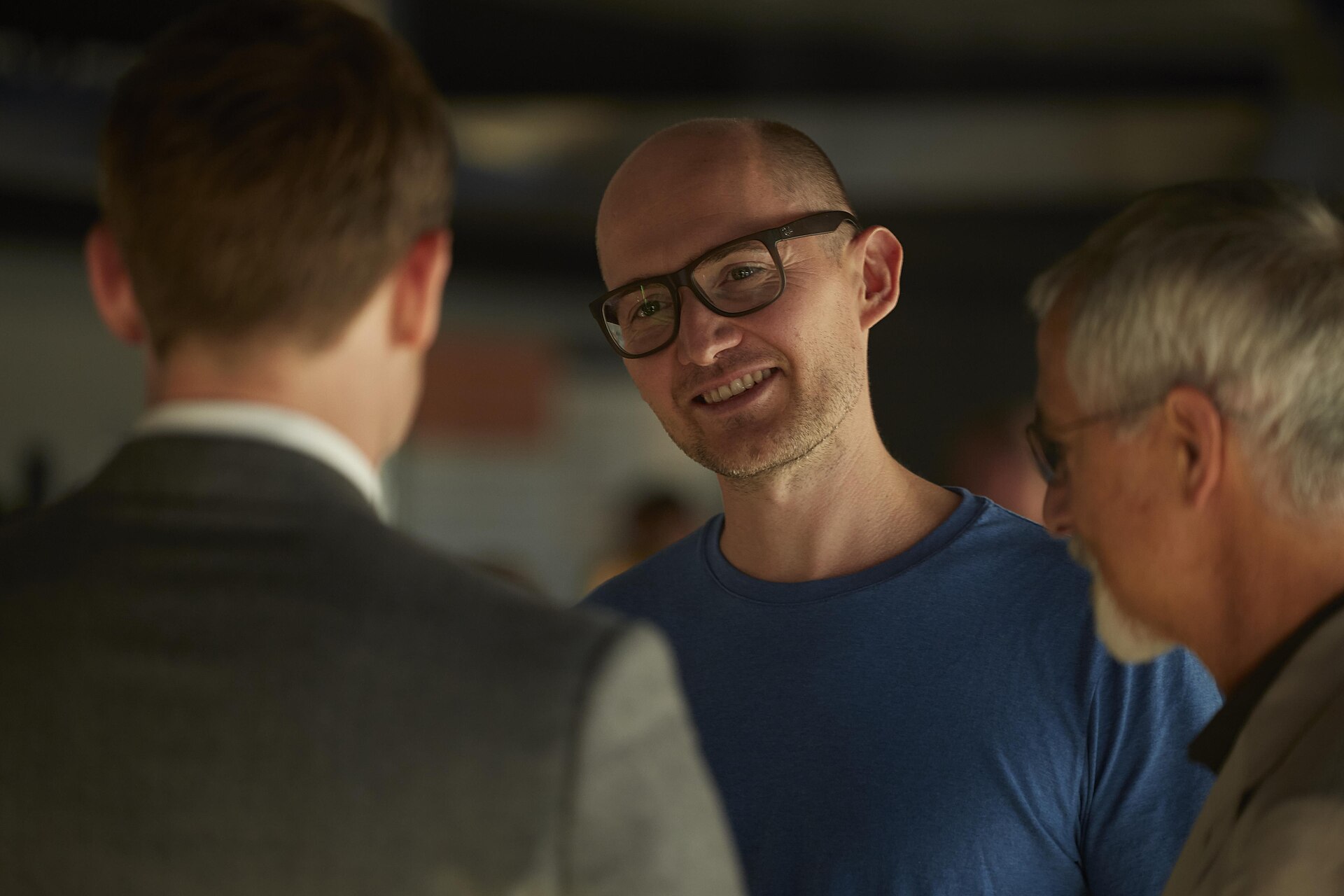 James Watkins on a film set