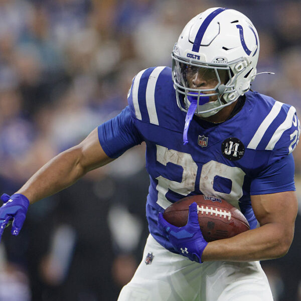 Jonathan Taylor in the Colts backfield.