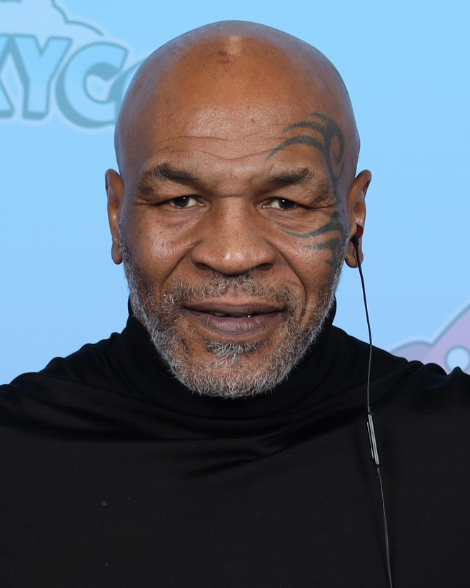 Mike Tyson in 2023 (file photo)