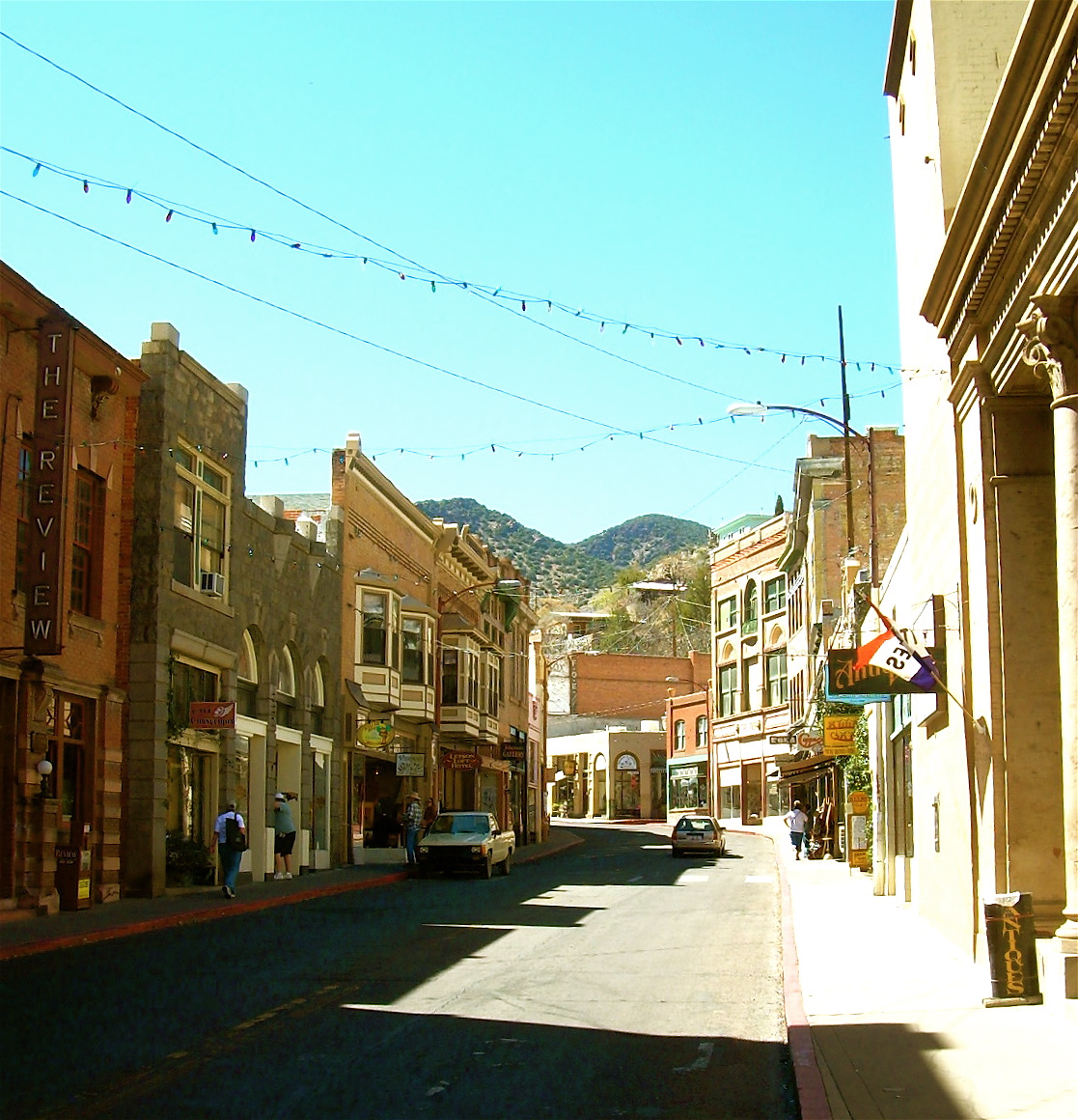 Bisbee, Arizona — the former copper-mining town where C.W. Morgan was born Curtis Wade Morgan in 1954