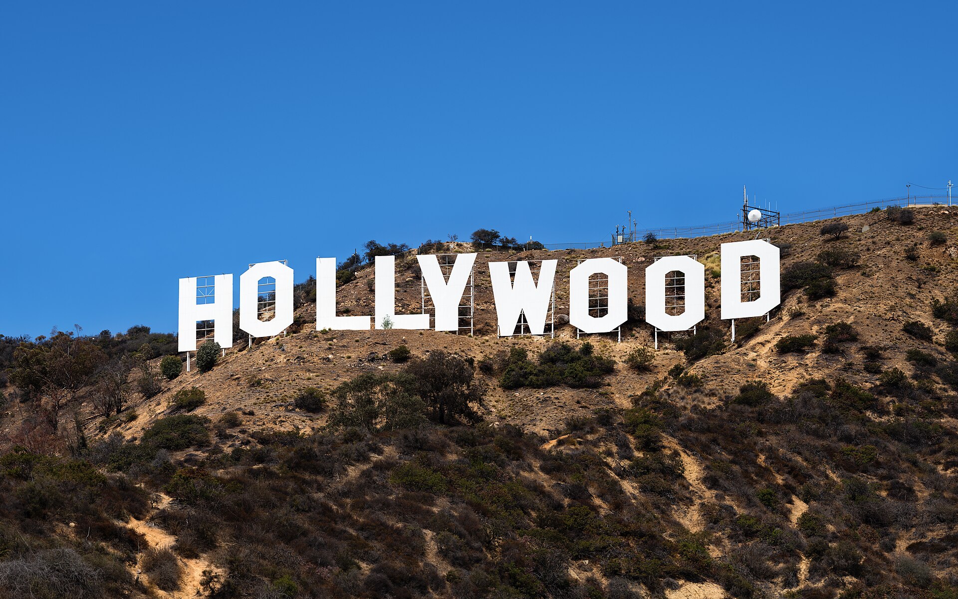 The Hollywood Sign — Morgan left Bisbee for Los Angeles, where he built a career from a first acting gig at 37.
