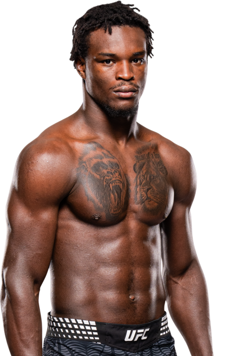 Damian Pinas poses for an official UFC portrait