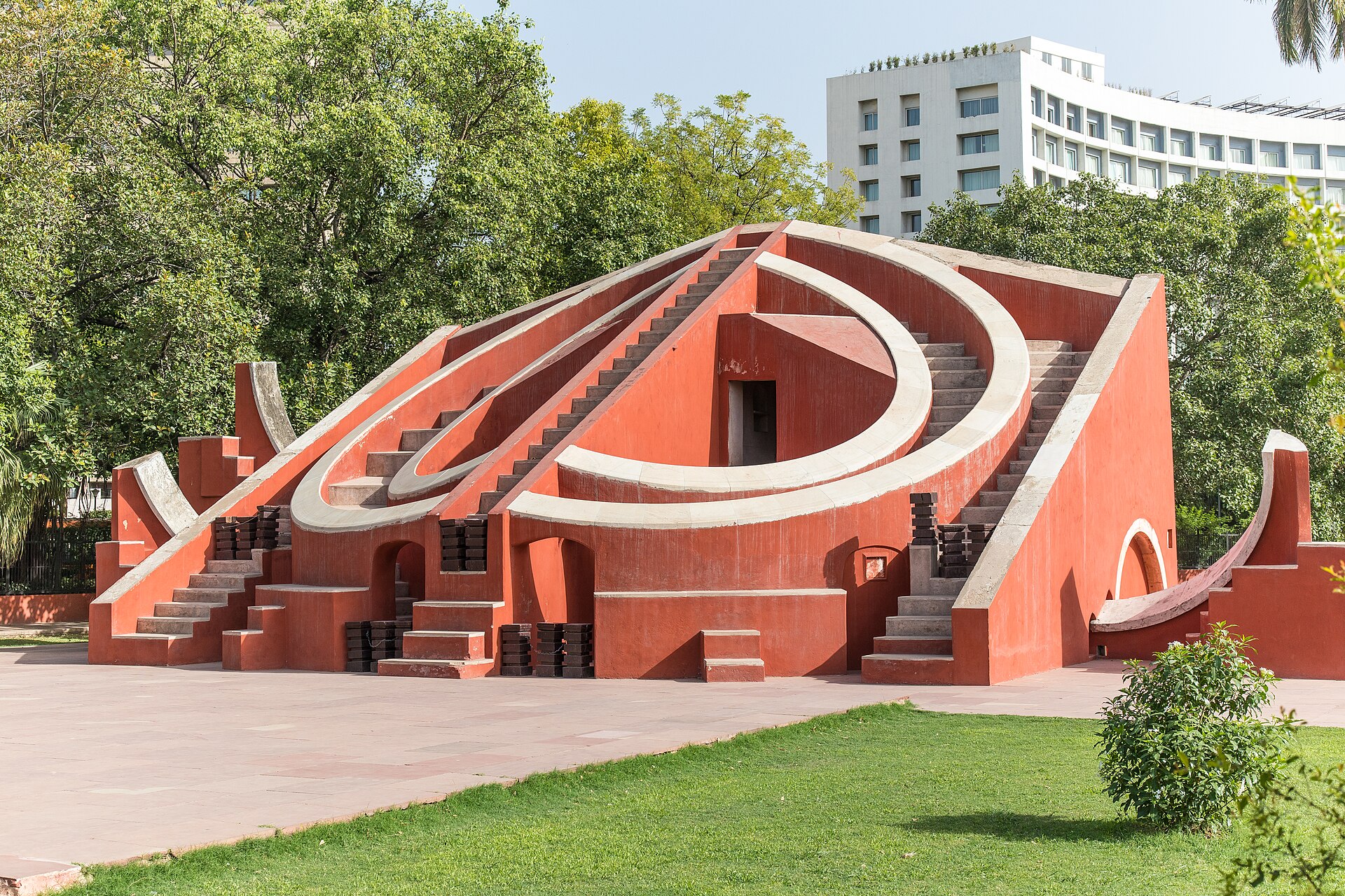 The Jantar Mantar observatory in New Delhi (file photo), the planned site of Saturday’s banned protest
