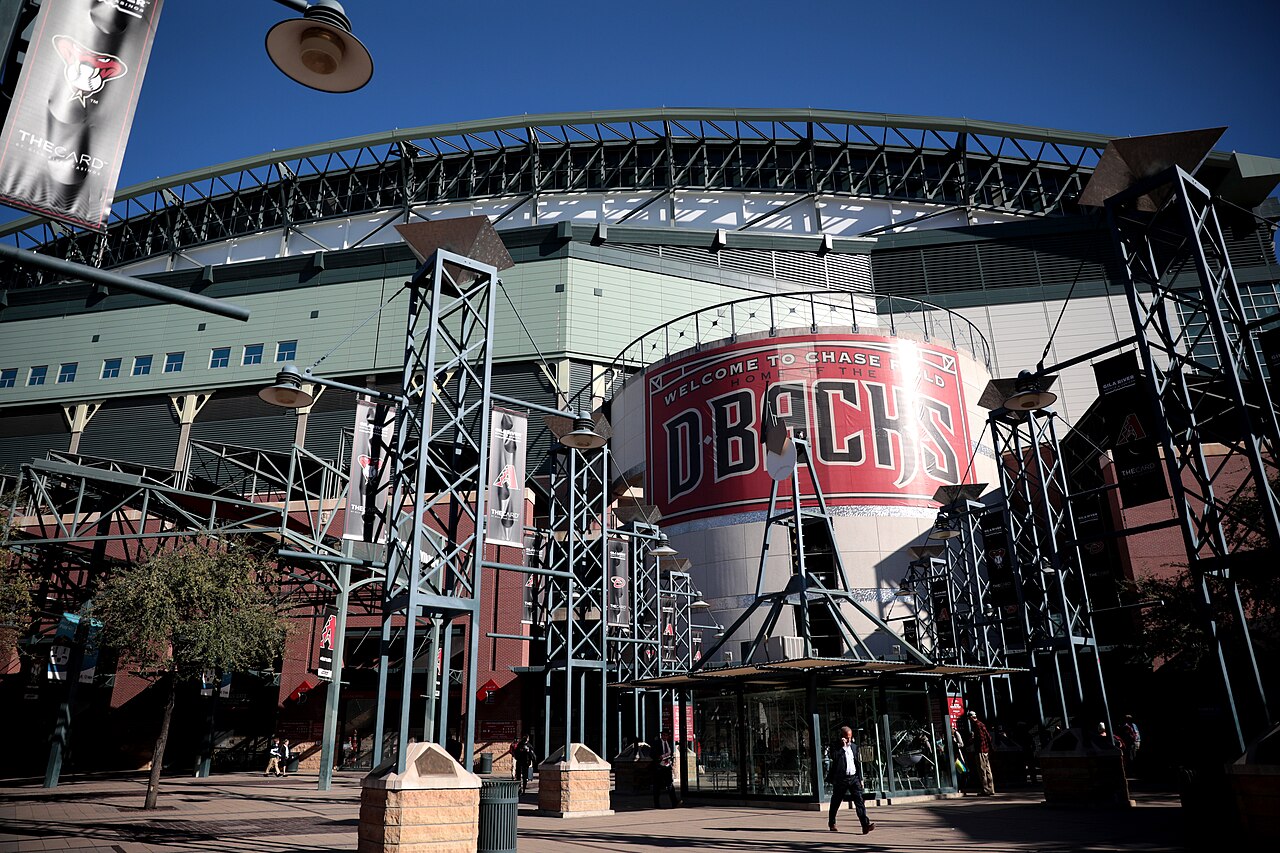Chase Field in Phoenix, home of the Arizona Diamondbacks (file photo)