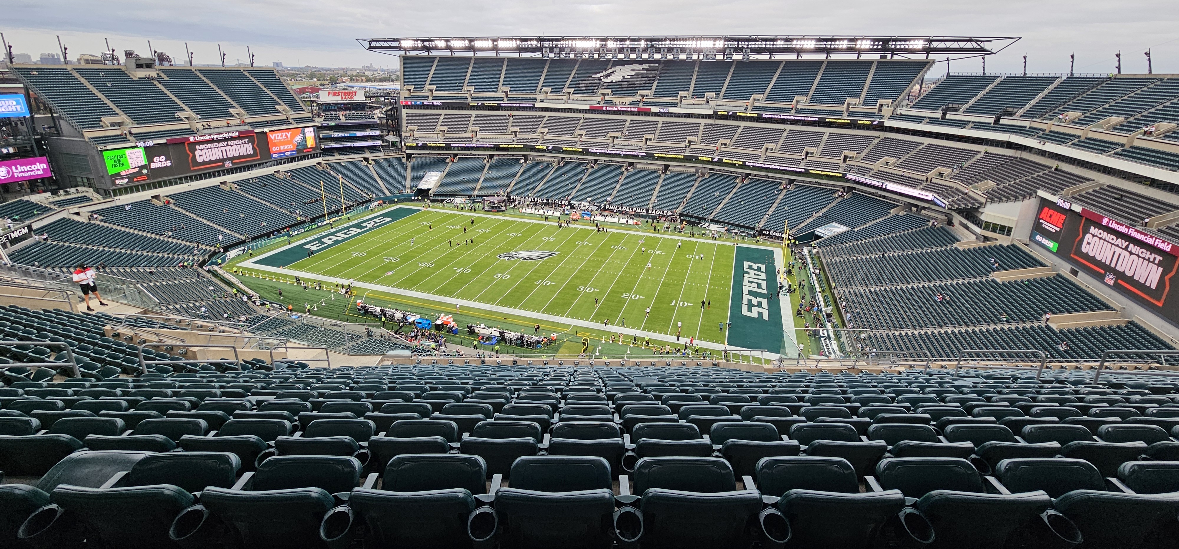 Lincoln Financial Field in Philadelphia, home of the Eagles (file photo)