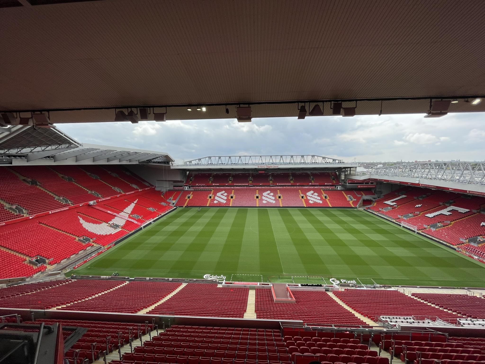 Anfield, home of Liverpool FC