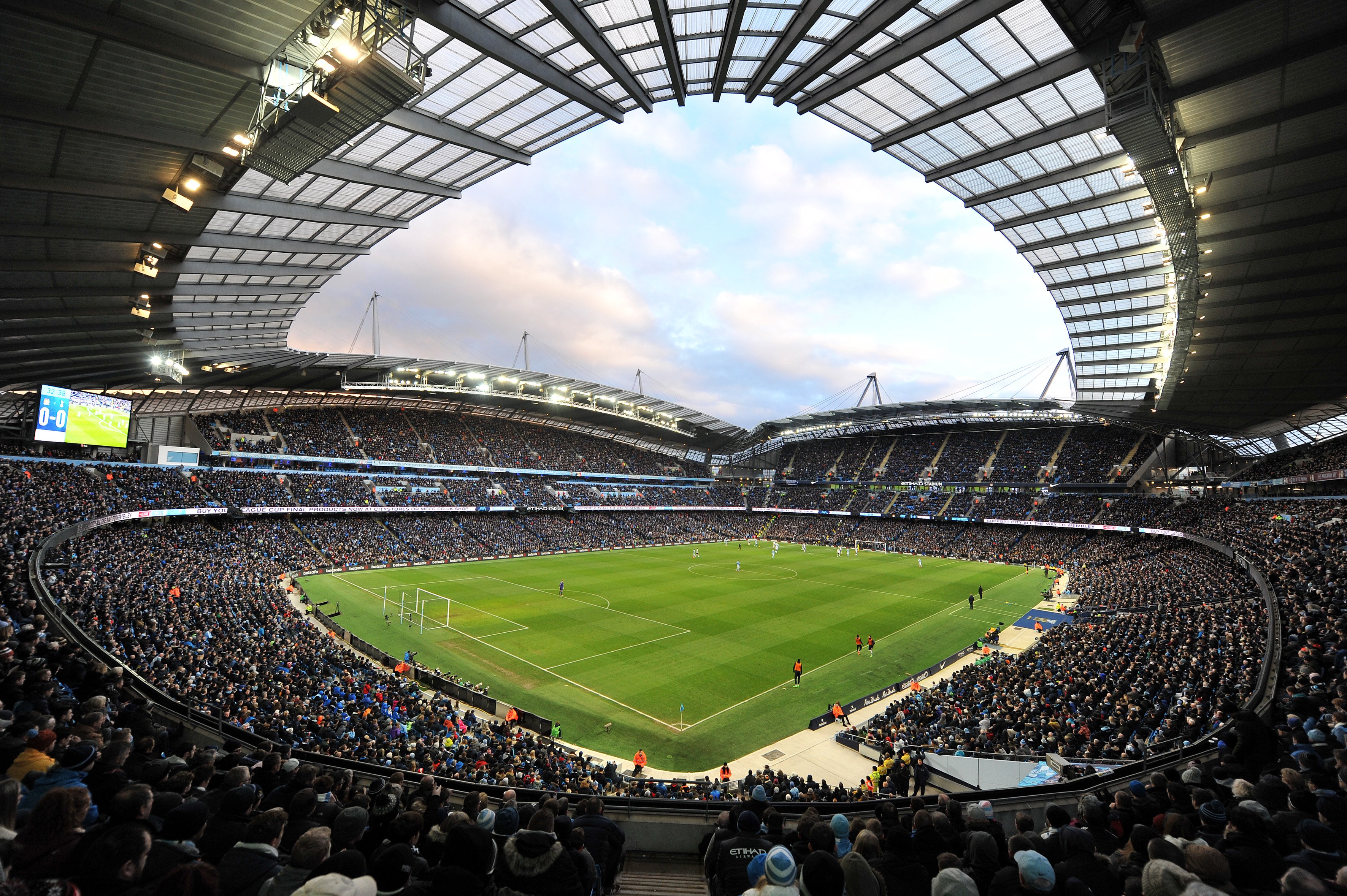 The Etihad Stadium, home of Manchester City
