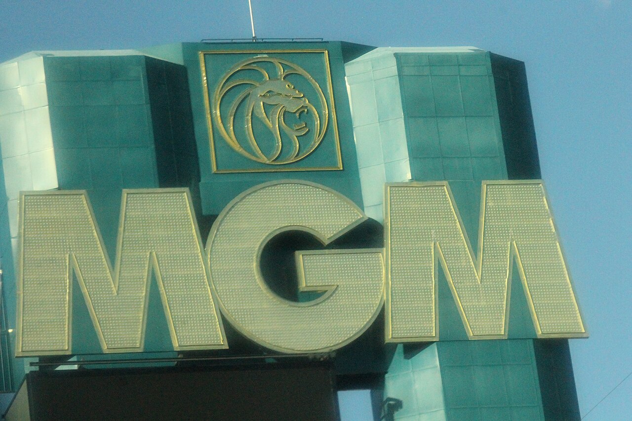 MGM Grand and the south Las Vegas Strip in daylight