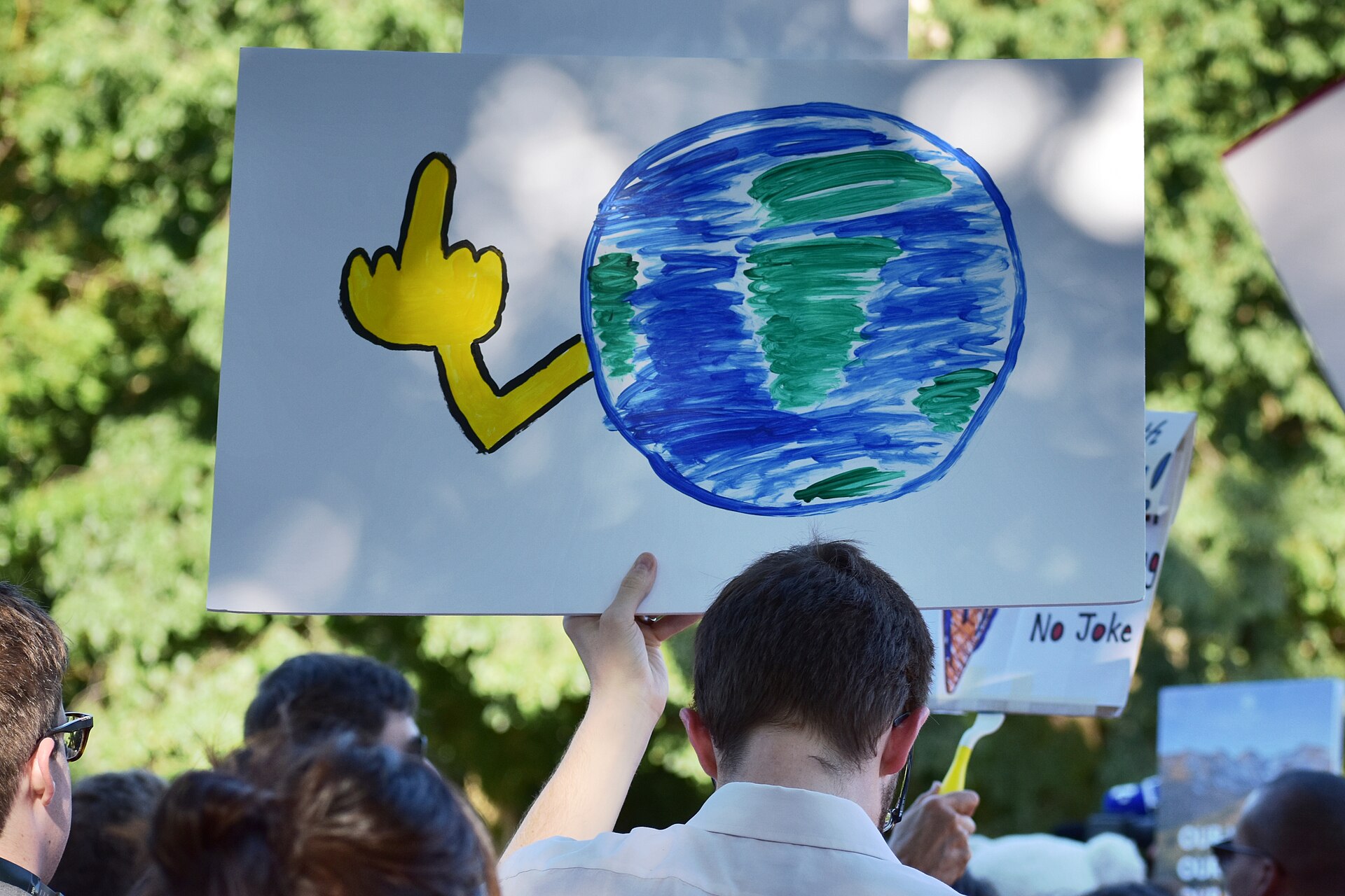 Protesters in Paris, France