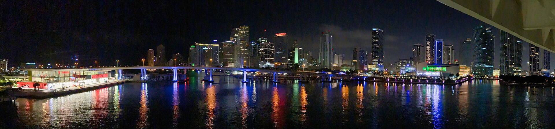 Downtown Miami at dusk (file photo)