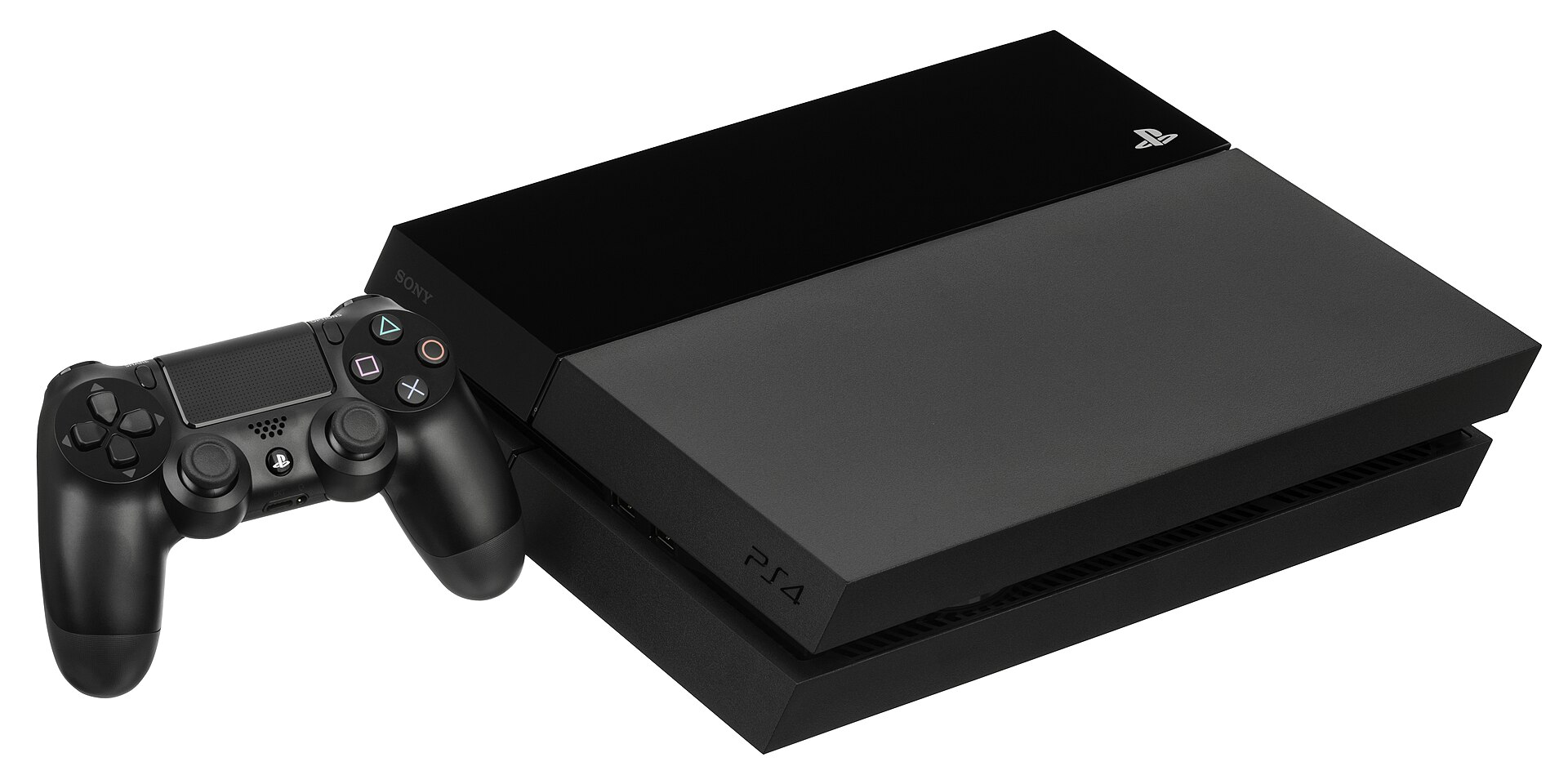 A games console and controller