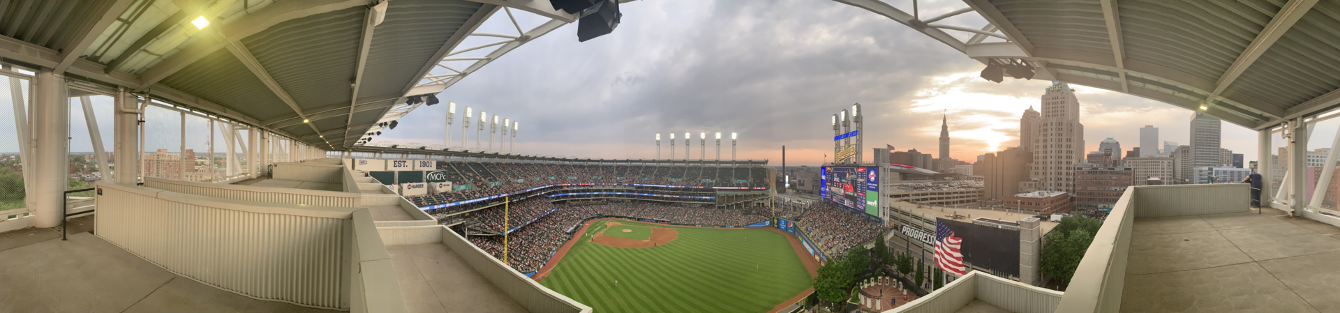 Progressive Field in Cleveland