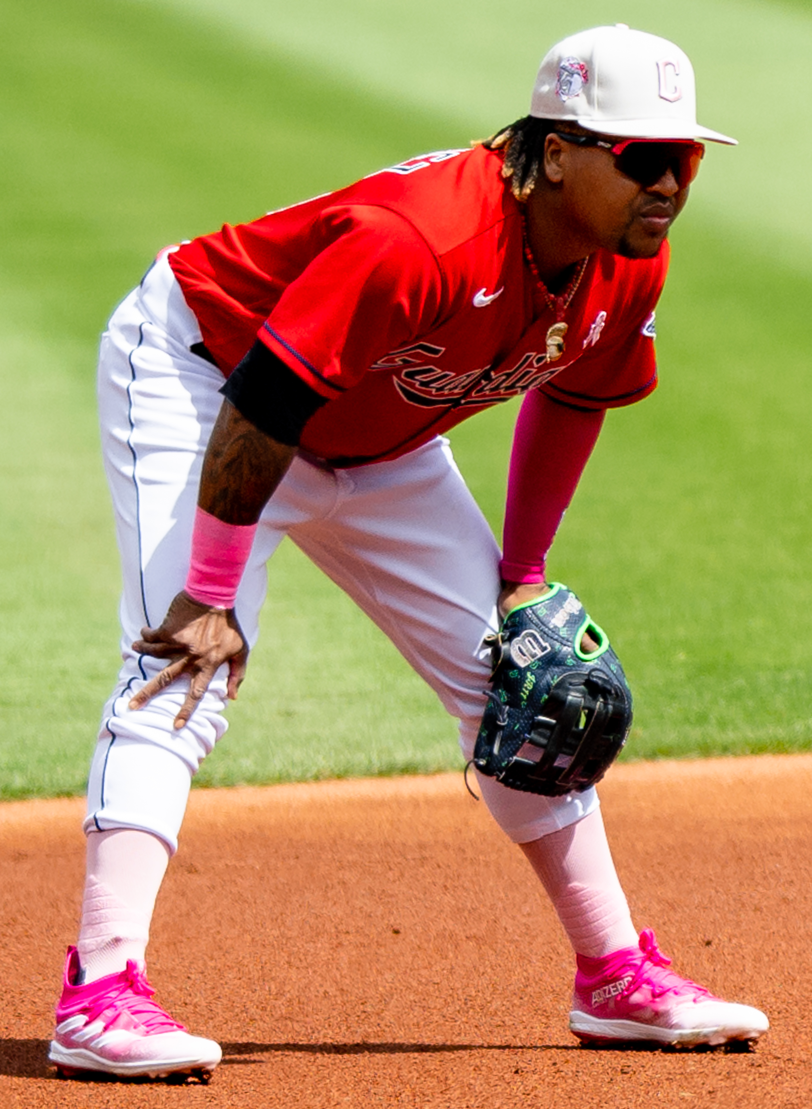 Jose Ramirez — the Guardians star homered in Game 4.