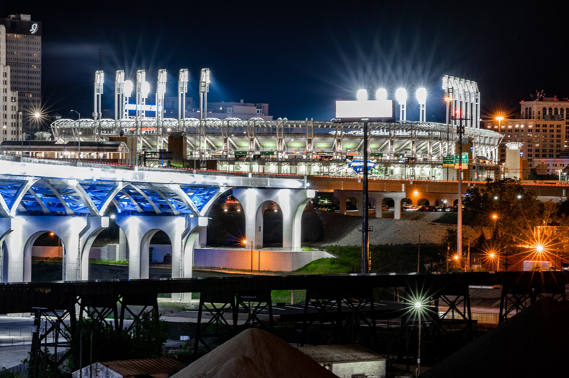 Progressive Field in Cleveland (file photo)