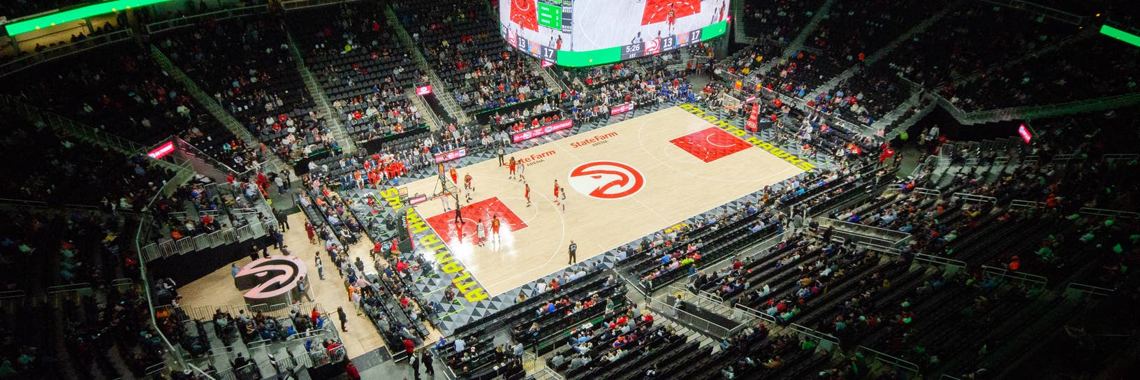 State Farm Arena, home of the Atlanta Hawks