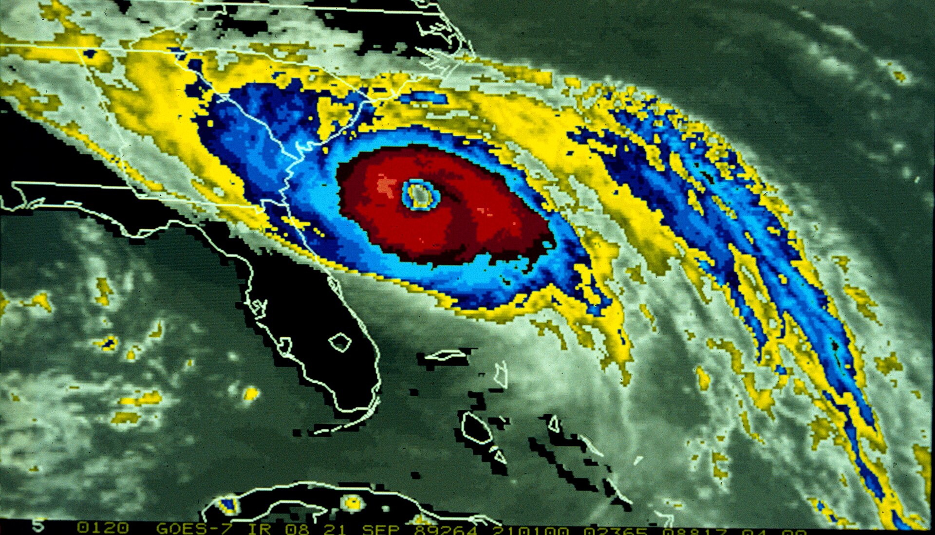 Satellite view of a hurricane (file photo)
