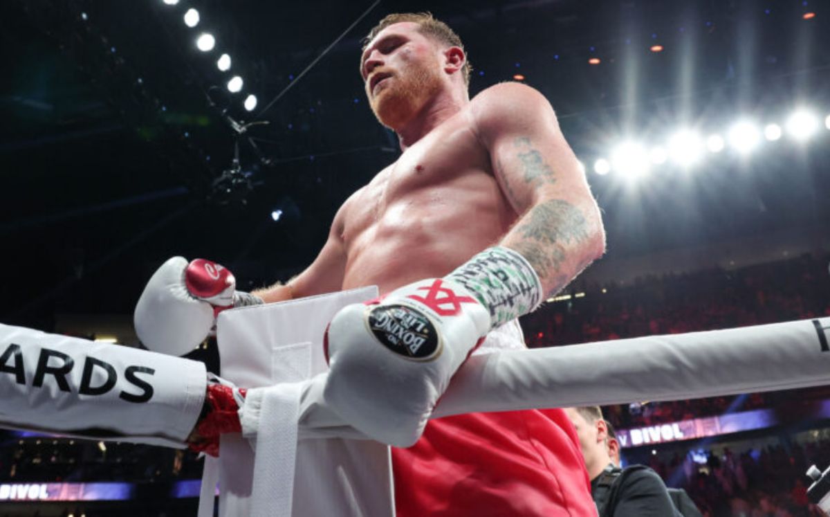 Canelo Alvarez in the ring — the longtime white whale at the top of Jake Paul's wish list