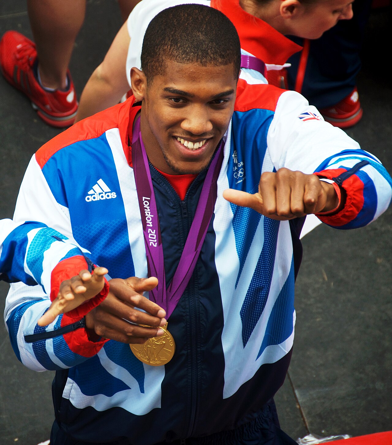 Anthony Joshua — his sixth-round KO of Paul in Miami last December broke Paul's jaw in two places