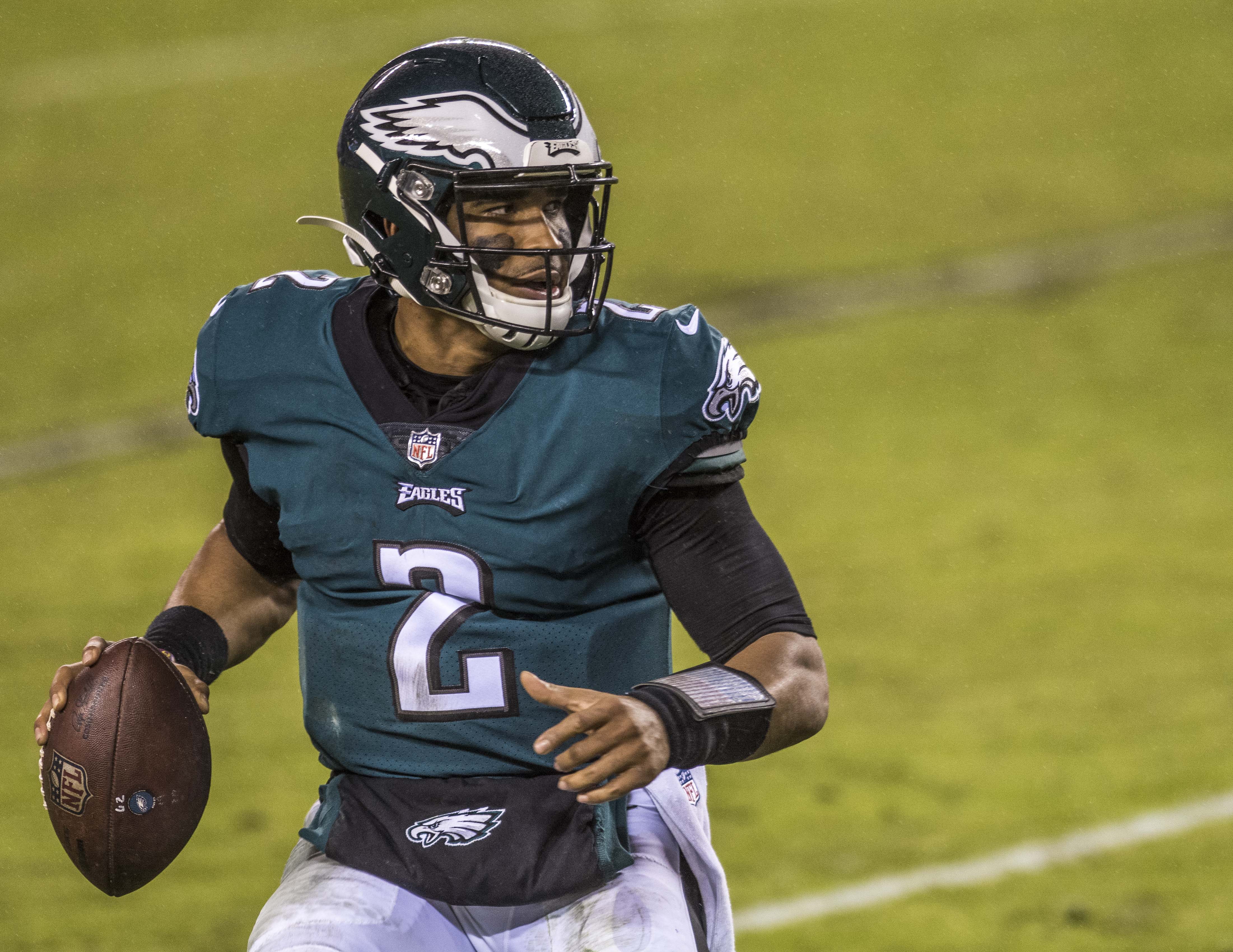 Philadelphia Eagles quarterback Jalen Hurts (file photo)