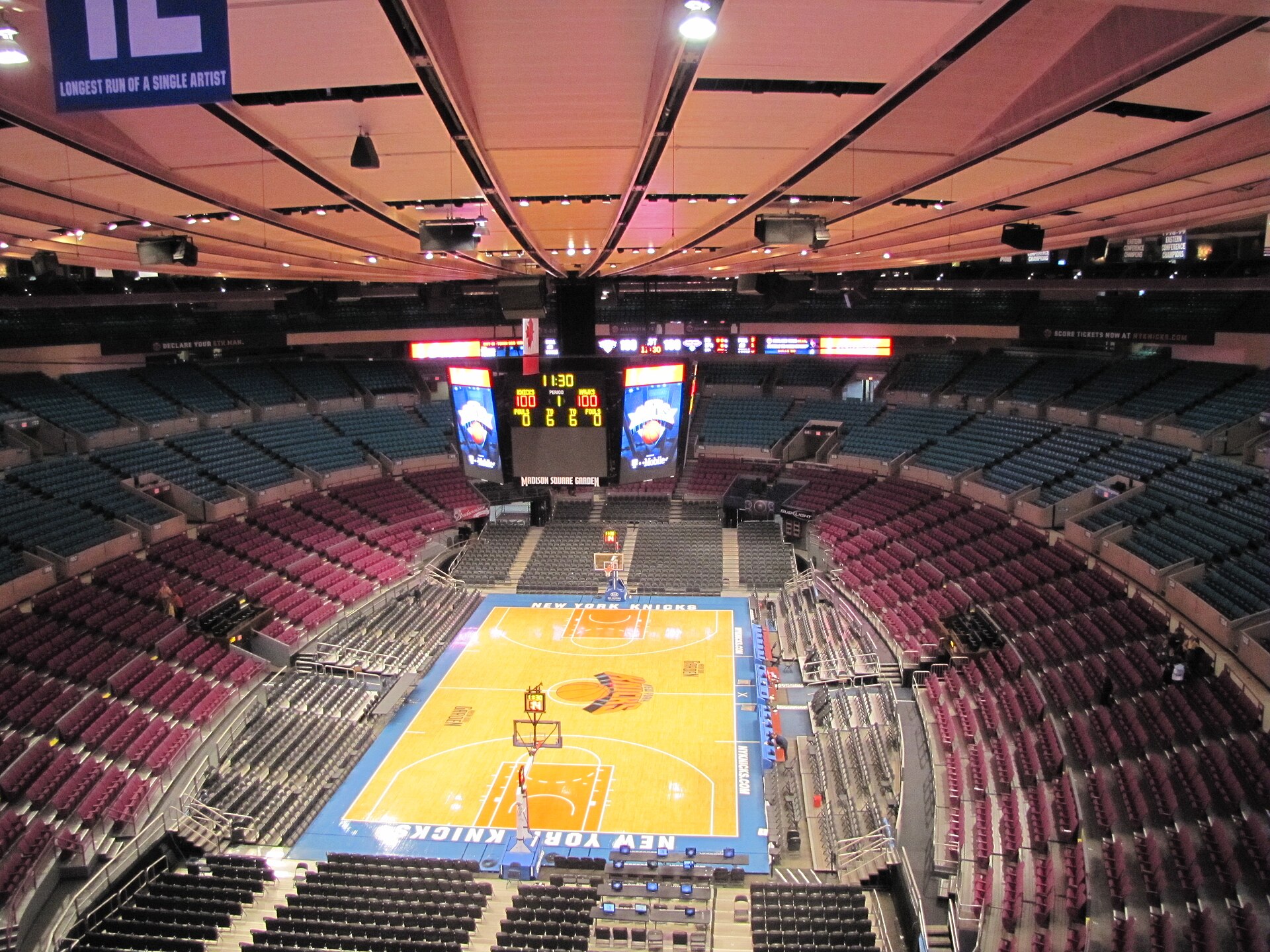 Madison Square Garden exterior in New York (file photo)